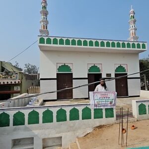 مشروع بناء مسجد صغير